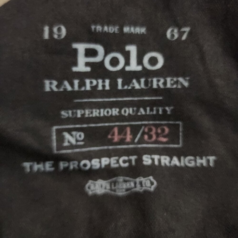 Polo RL dark wash jeans 44/32 - Picture 2 of 3